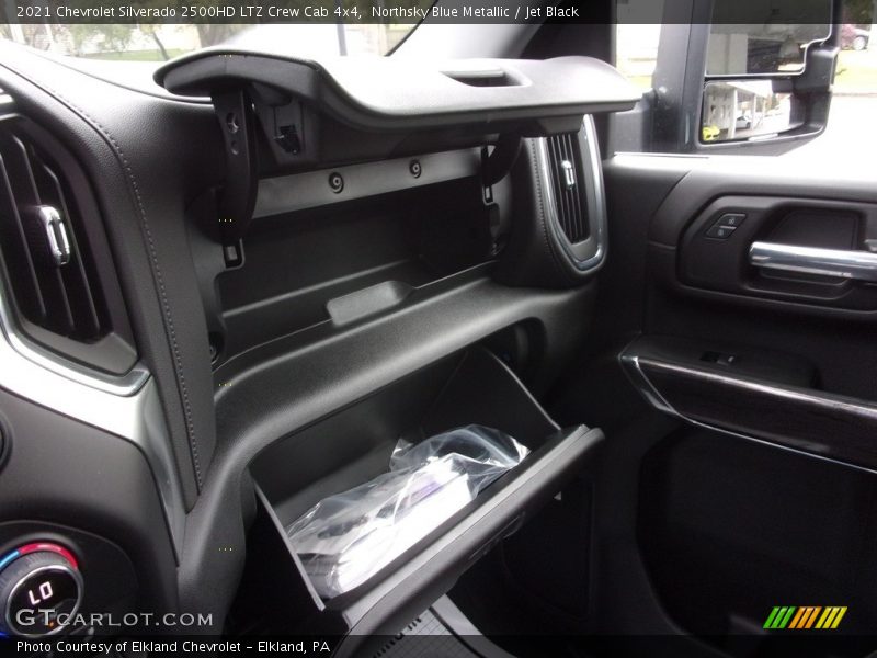 Northsky Blue Metallic / Jet Black 2021 Chevrolet Silverado 2500HD LTZ Crew Cab 4x4