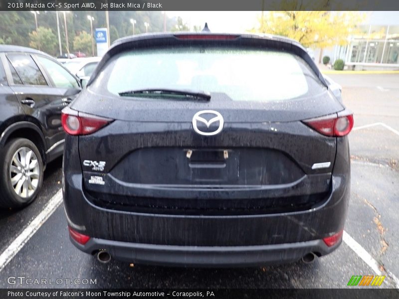 Jet Black Mica / Black 2018 Mazda CX-5 Sport AWD