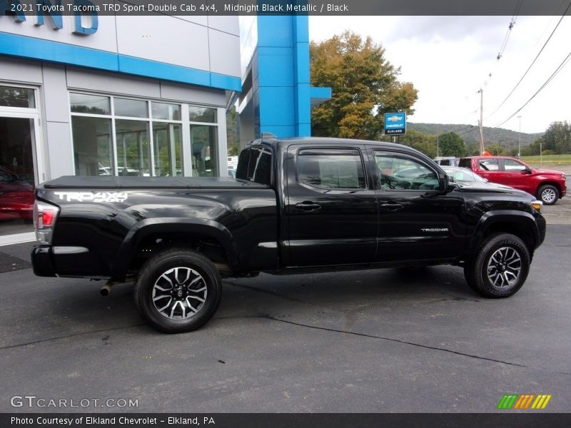 Midnight Black Metallic / Black 2021 Toyota Tacoma TRD Sport Double Cab 4x4