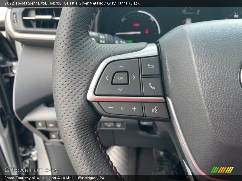 Celestial Silver Metallic / Gray Flannel/Black 2022 Toyota Sienna XSE Hybrid