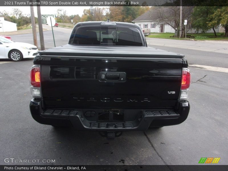 Midnight Black Metallic / Black 2021 Toyota Tacoma TRD Sport Double Cab 4x4