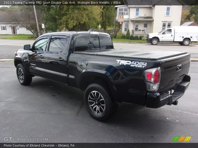 Midnight Black Metallic / Black 2021 Toyota Tacoma TRD Sport Double Cab 4x4