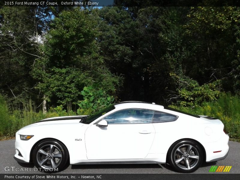 Oxford White / Ebony 2015 Ford Mustang GT Coupe