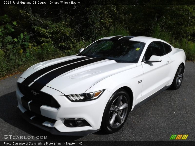 Oxford White / Ebony 2015 Ford Mustang GT Coupe