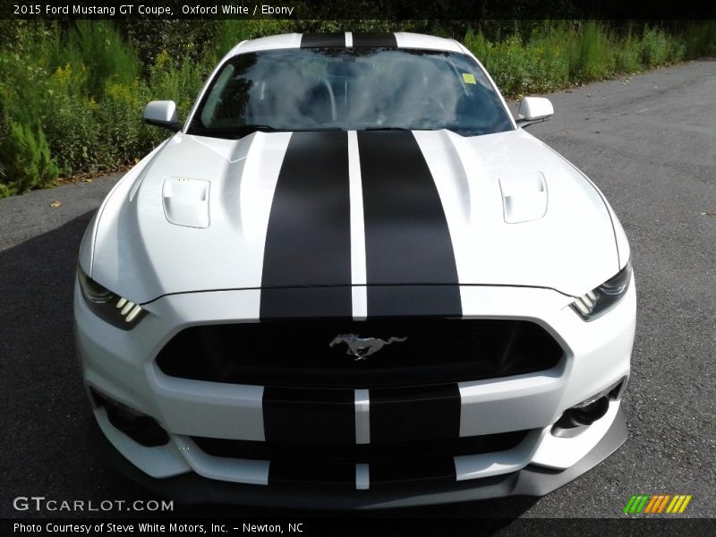 Oxford White / Ebony 2015 Ford Mustang GT Coupe