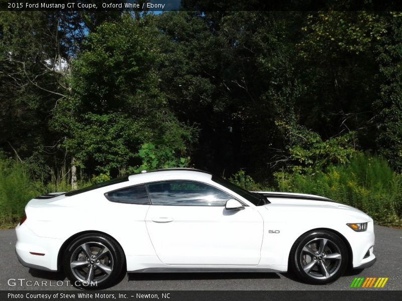 Oxford White / Ebony 2015 Ford Mustang GT Coupe