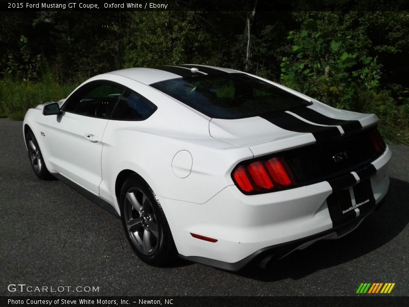 Oxford White / Ebony 2015 Ford Mustang GT Coupe