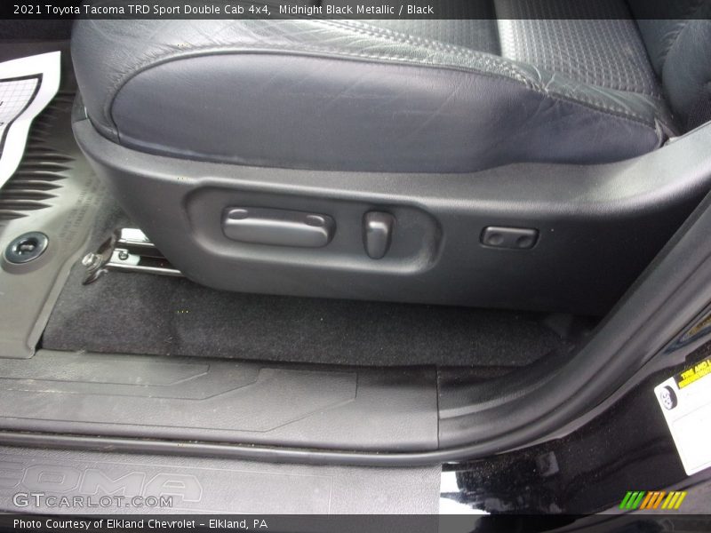 Midnight Black Metallic / Black 2021 Toyota Tacoma TRD Sport Double Cab 4x4