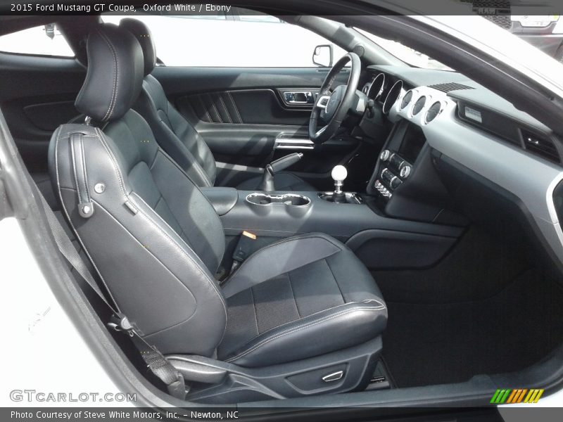 Oxford White / Ebony 2015 Ford Mustang GT Coupe