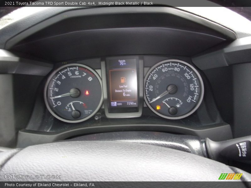 Midnight Black Metallic / Black 2021 Toyota Tacoma TRD Sport Double Cab 4x4
