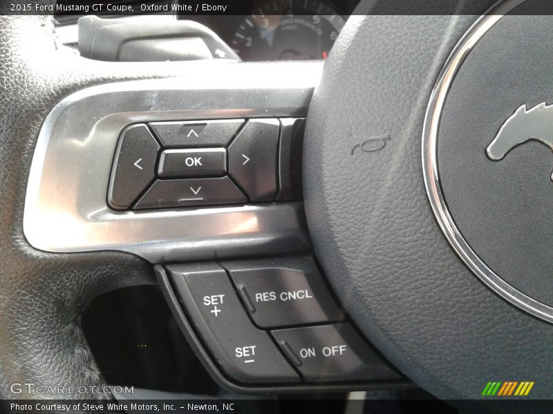 Oxford White / Ebony 2015 Ford Mustang GT Coupe
