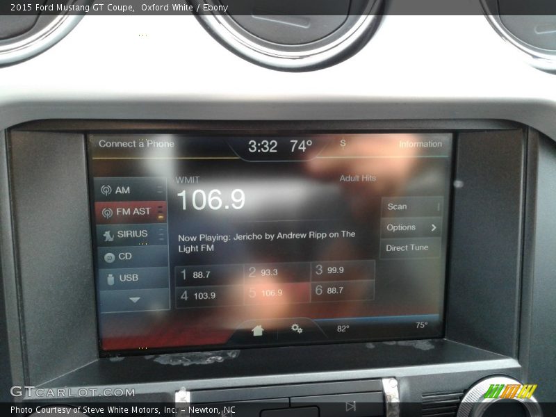 Oxford White / Ebony 2015 Ford Mustang GT Coupe