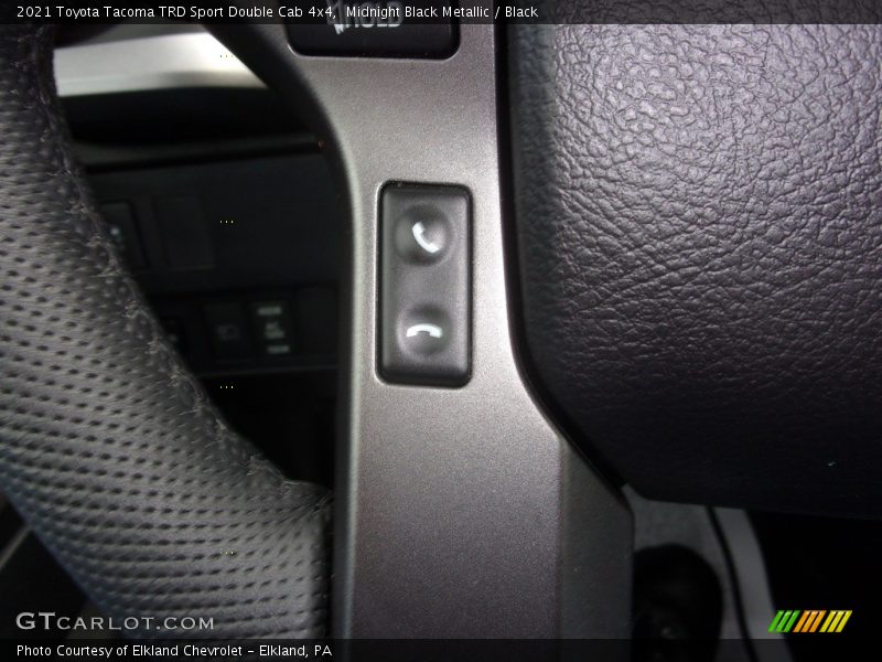 Midnight Black Metallic / Black 2021 Toyota Tacoma TRD Sport Double Cab 4x4