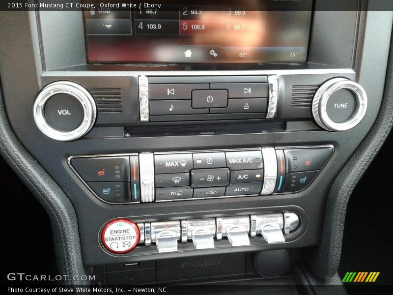 Oxford White / Ebony 2015 Ford Mustang GT Coupe