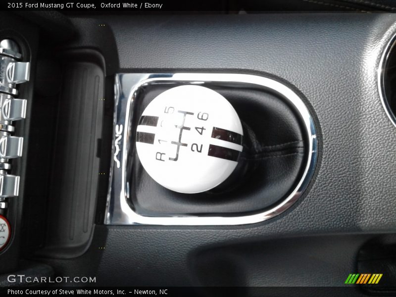 Oxford White / Ebony 2015 Ford Mustang GT Coupe