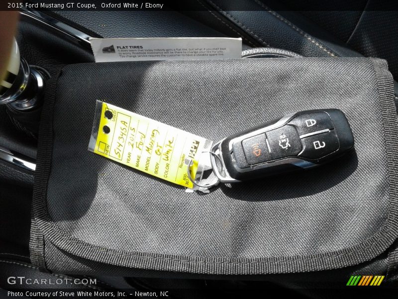 Oxford White / Ebony 2015 Ford Mustang GT Coupe