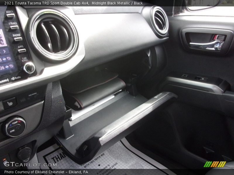 Midnight Black Metallic / Black 2021 Toyota Tacoma TRD Sport Double Cab 4x4