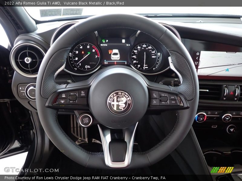  2022 Giulia Ti AWD Steering Wheel
