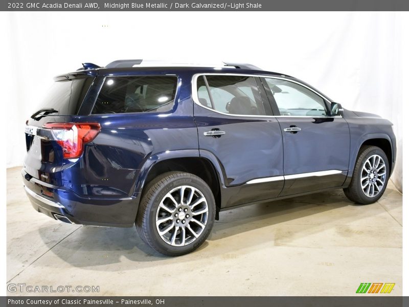 Midnight Blue Metallic / Dark Galvanized/­Light Shale 2022 GMC Acadia Denali AWD