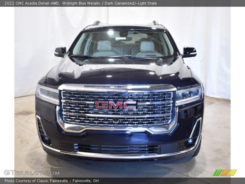 Midnight Blue Metallic / Dark Galvanized/­Light Shale 2022 GMC Acadia Denali AWD