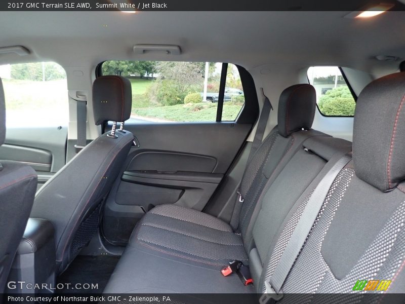 Summit White / Jet Black 2017 GMC Terrain SLE AWD