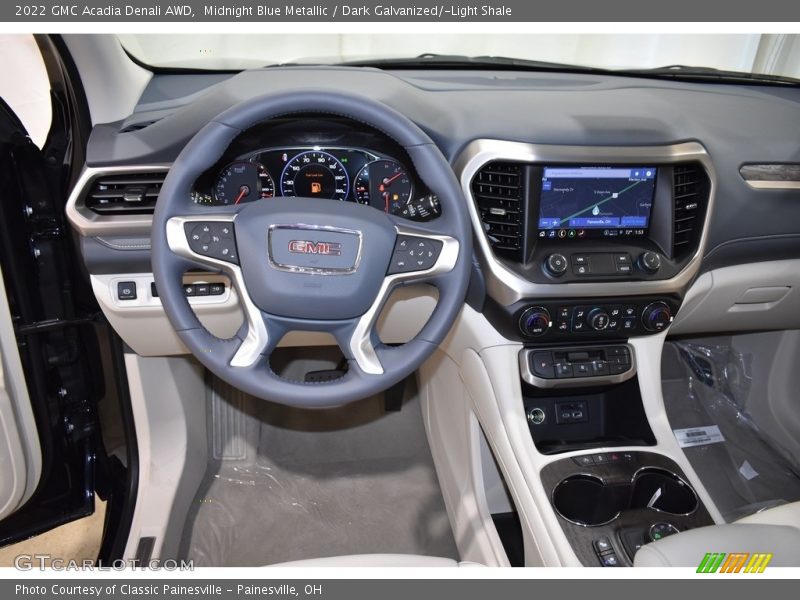 Midnight Blue Metallic / Dark Galvanized/­Light Shale 2022 GMC Acadia Denali AWD