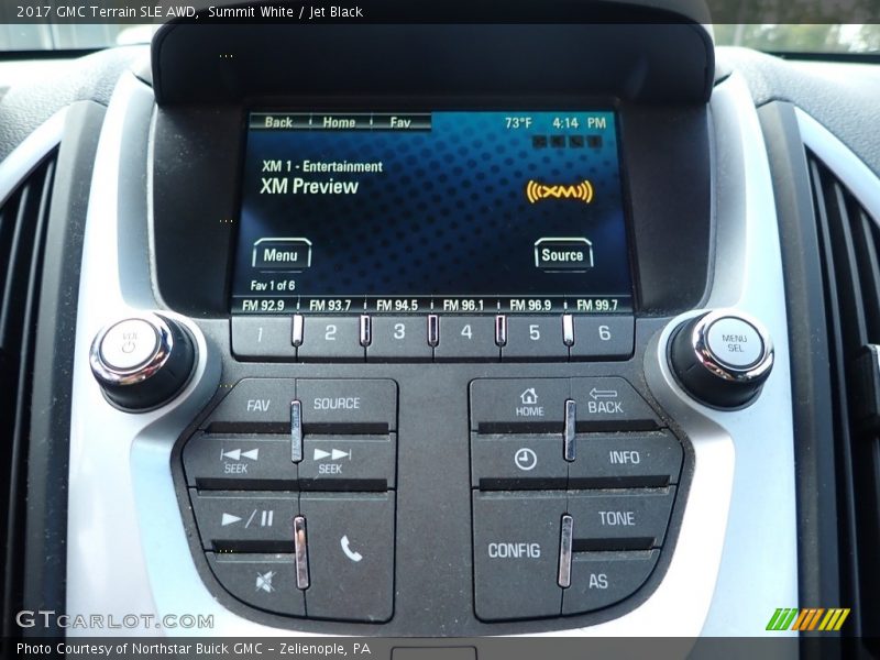 Summit White / Jet Black 2017 GMC Terrain SLE AWD
