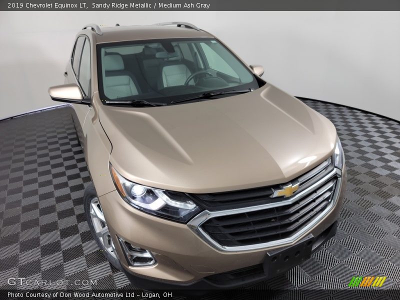 Sandy Ridge Metallic / Medium Ash Gray 2019 Chevrolet Equinox LT