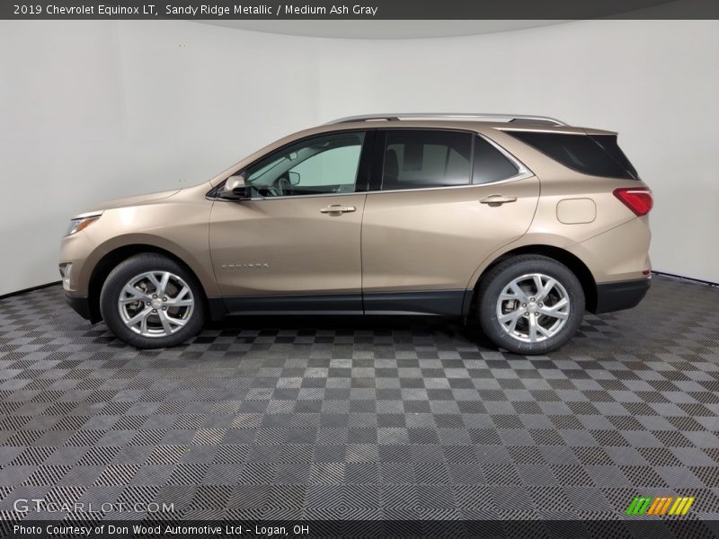 Sandy Ridge Metallic / Medium Ash Gray 2019 Chevrolet Equinox LT