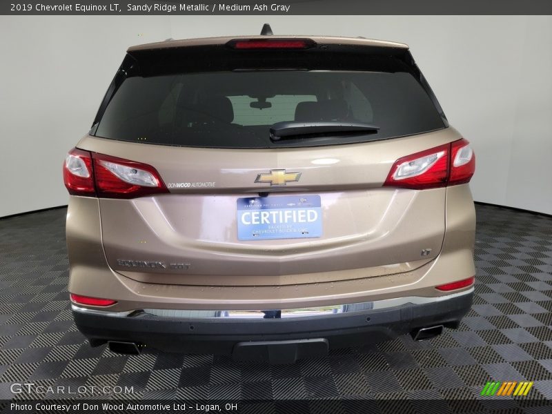 Sandy Ridge Metallic / Medium Ash Gray 2019 Chevrolet Equinox LT