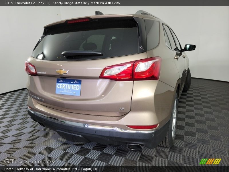 Sandy Ridge Metallic / Medium Ash Gray 2019 Chevrolet Equinox LT