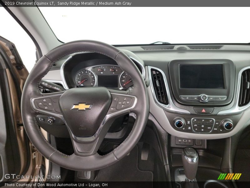 Sandy Ridge Metallic / Medium Ash Gray 2019 Chevrolet Equinox LT