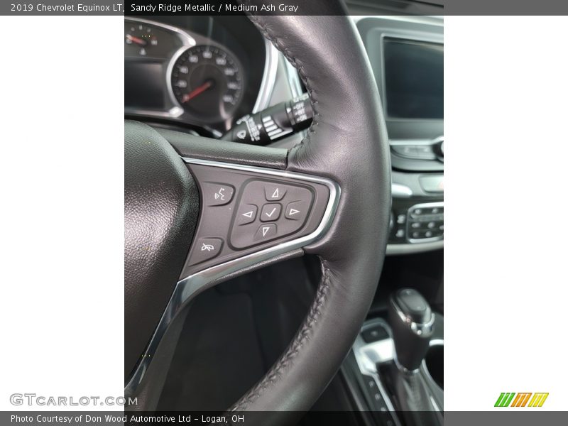Sandy Ridge Metallic / Medium Ash Gray 2019 Chevrolet Equinox LT
