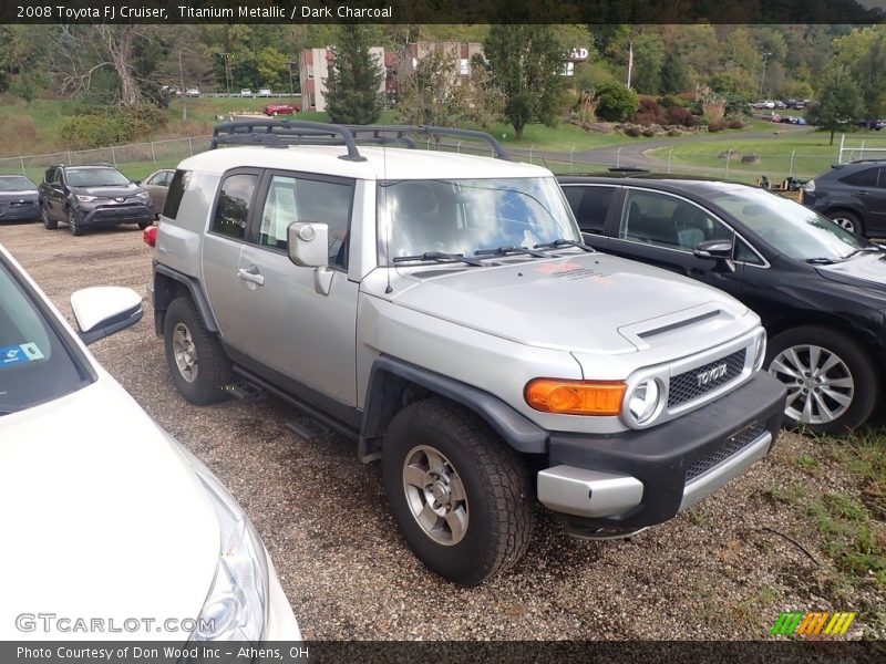 Titanium Metallic / Dark Charcoal 2008 Toyota FJ Cruiser