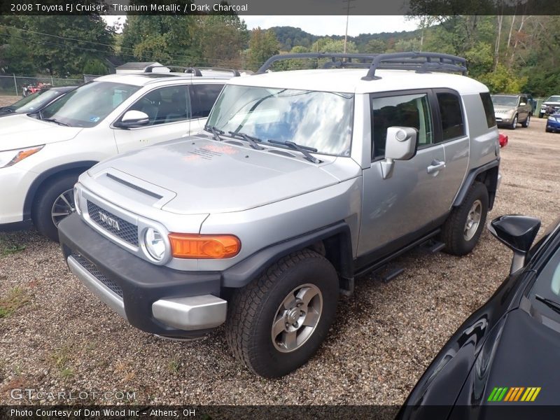 Titanium Metallic / Dark Charcoal 2008 Toyota FJ Cruiser