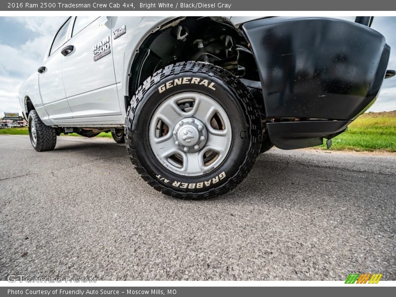  2016 2500 Tradesman Crew Cab 4x4 Wheel