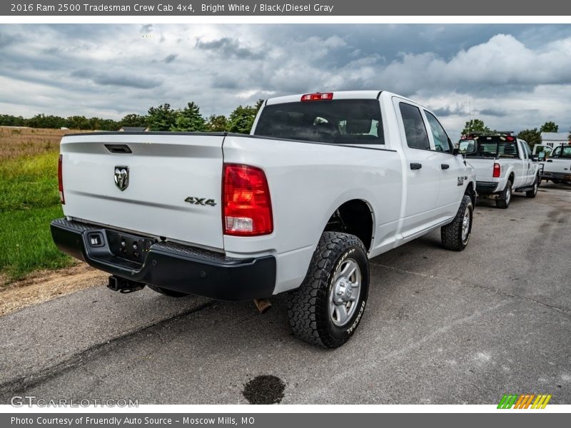 Bright White / Black/Diesel Gray 2016 Ram 2500 Tradesman Crew Cab 4x4