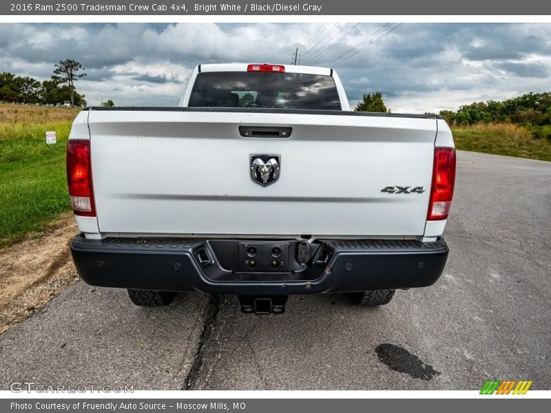 Bright White / Black/Diesel Gray 2016 Ram 2500 Tradesman Crew Cab 4x4