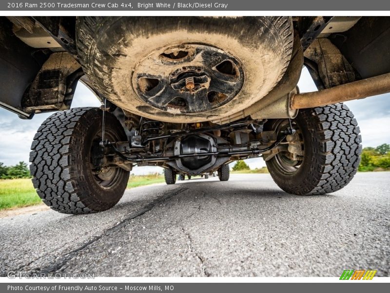 Bright White / Black/Diesel Gray 2016 Ram 2500 Tradesman Crew Cab 4x4