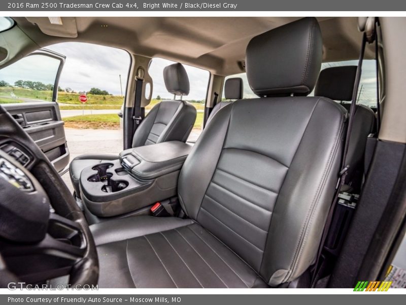 Front Seat of 2016 2500 Tradesman Crew Cab 4x4