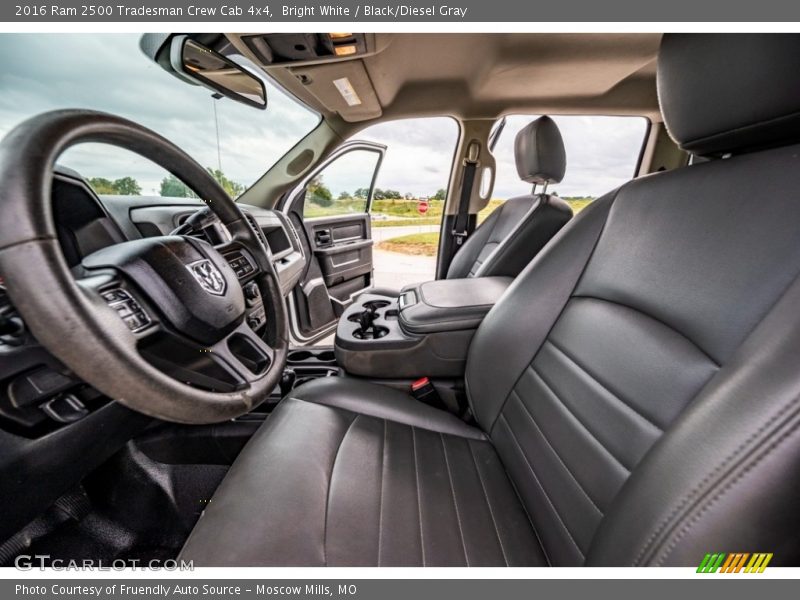 Bright White / Black/Diesel Gray 2016 Ram 2500 Tradesman Crew Cab 4x4