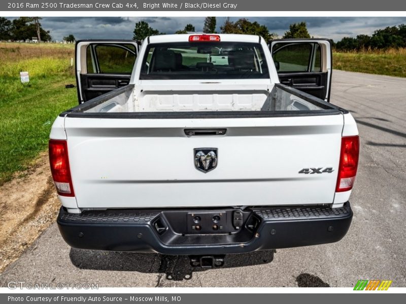 Bright White / Black/Diesel Gray 2016 Ram 2500 Tradesman Crew Cab 4x4