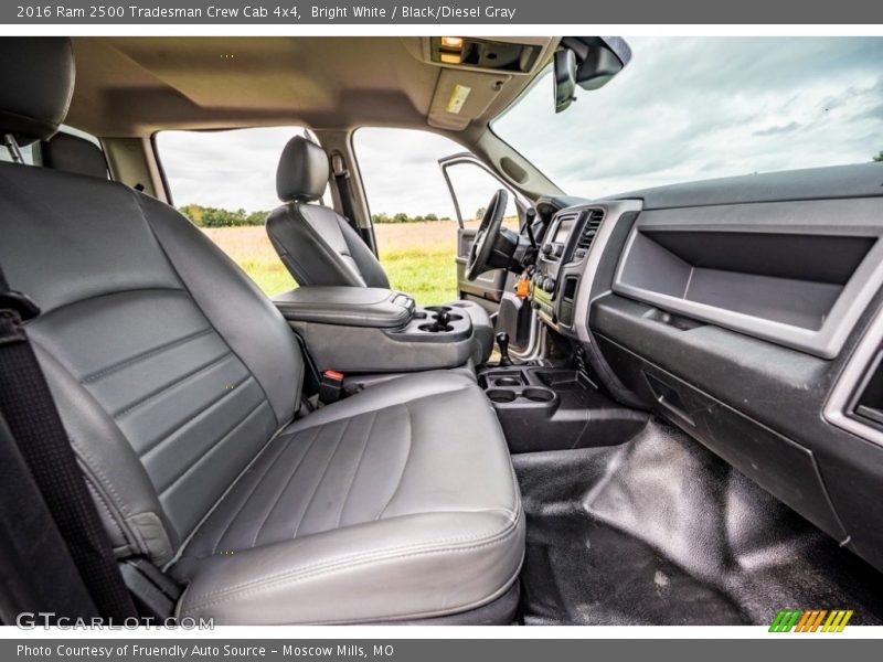 Front Seat of 2016 2500 Tradesman Crew Cab 4x4