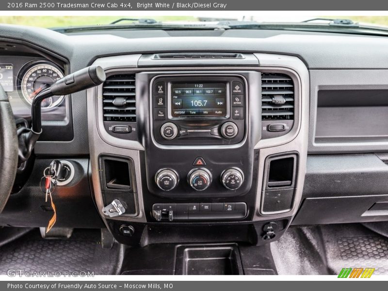 Controls of 2016 2500 Tradesman Crew Cab 4x4