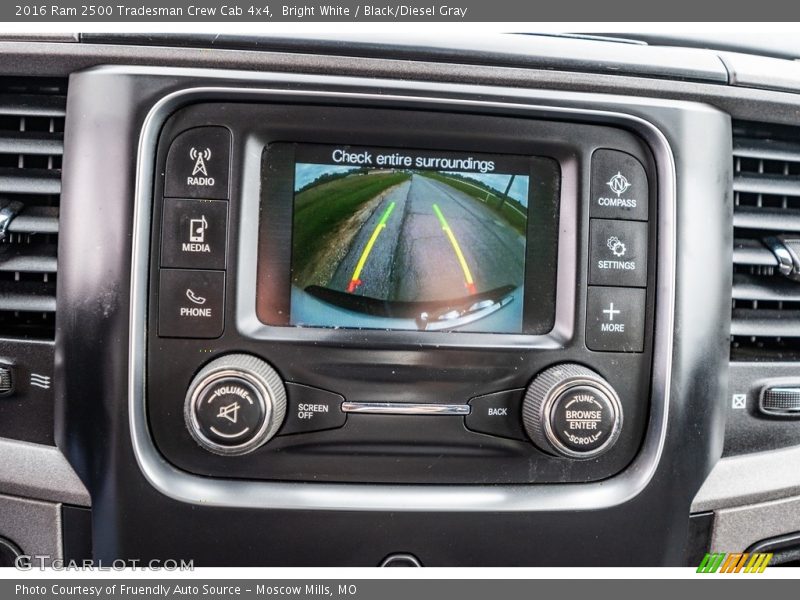 Controls of 2016 2500 Tradesman Crew Cab 4x4