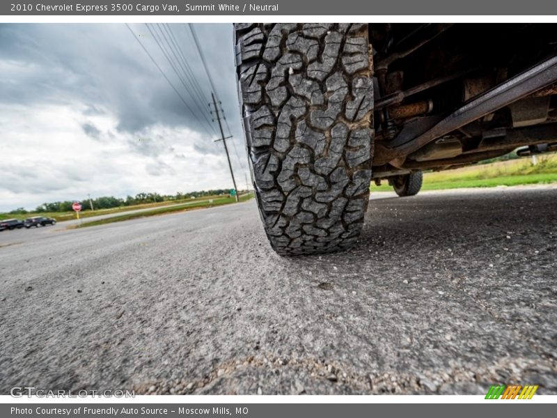 Summit White / Neutral 2010 Chevrolet Express 3500 Cargo Van