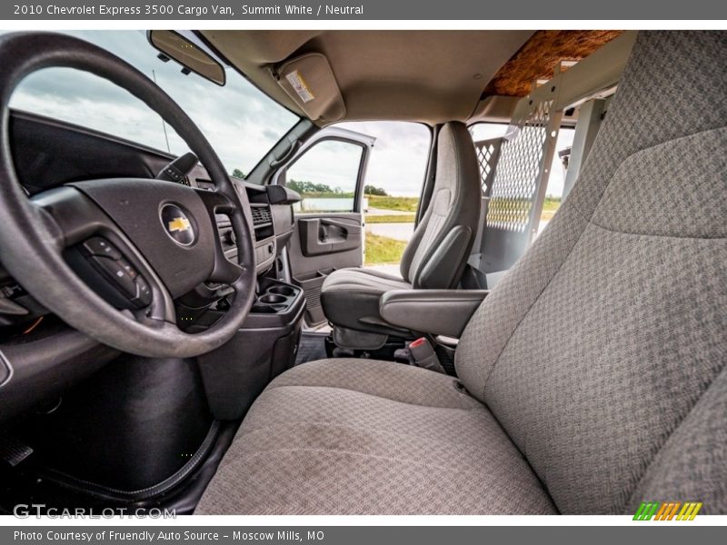 Summit White / Neutral 2010 Chevrolet Express 3500 Cargo Van