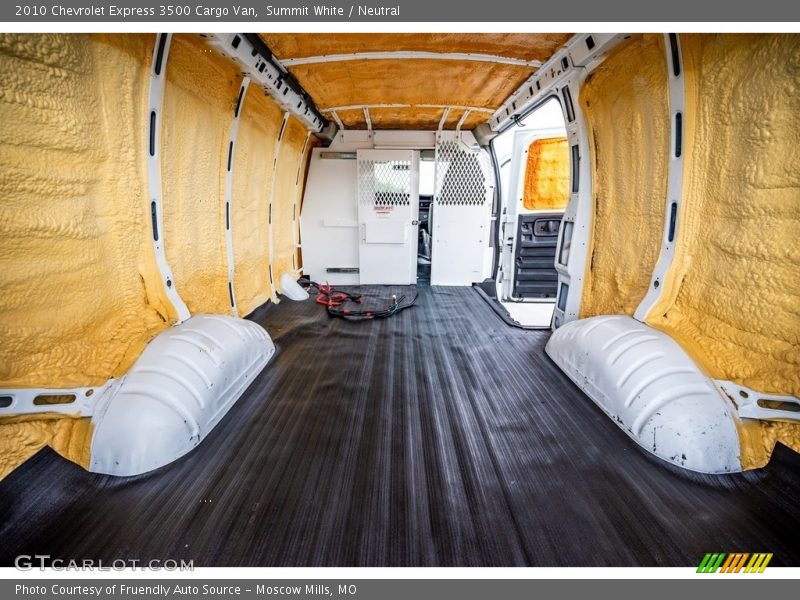 Summit White / Neutral 2010 Chevrolet Express 3500 Cargo Van