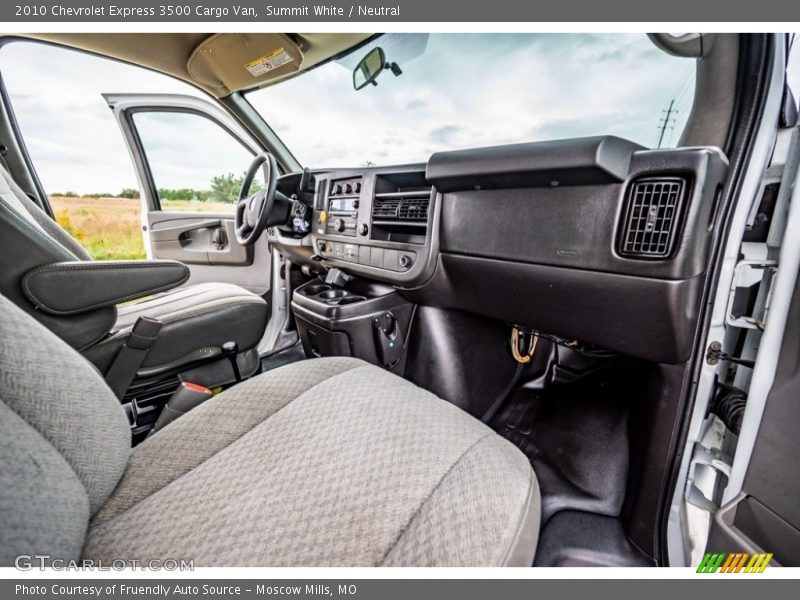 Summit White / Neutral 2010 Chevrolet Express 3500 Cargo Van