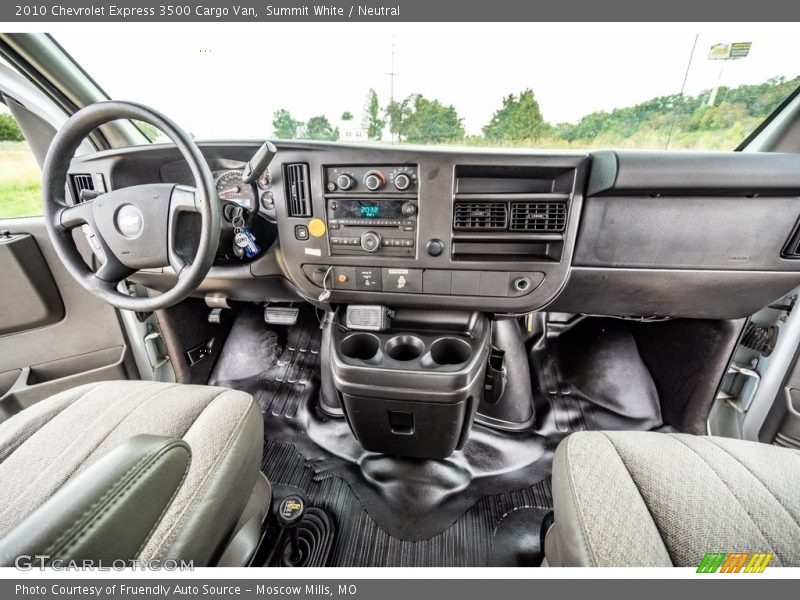 Summit White / Neutral 2010 Chevrolet Express 3500 Cargo Van